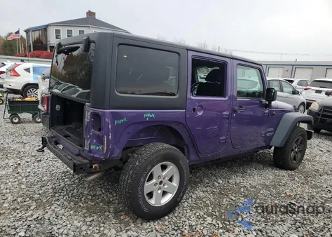 2017 Jeep Wrangler Unlimited Sport z USA, uszkodzony, nr VIN 1C4BJWDG1HL709904